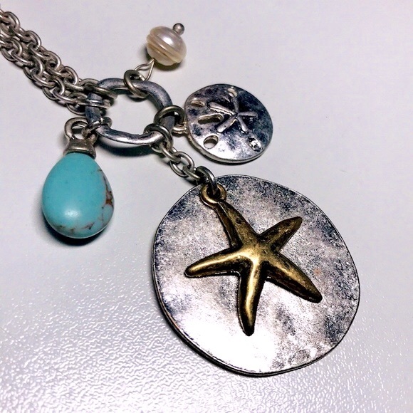 LOVE & STARFISH WISHES Necklace & Earrings Set - Picture 4 of 9